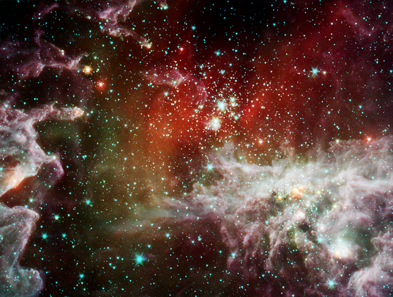 Illustration for article titled Bask In The Beauty Of New Stars Bursting Into Life